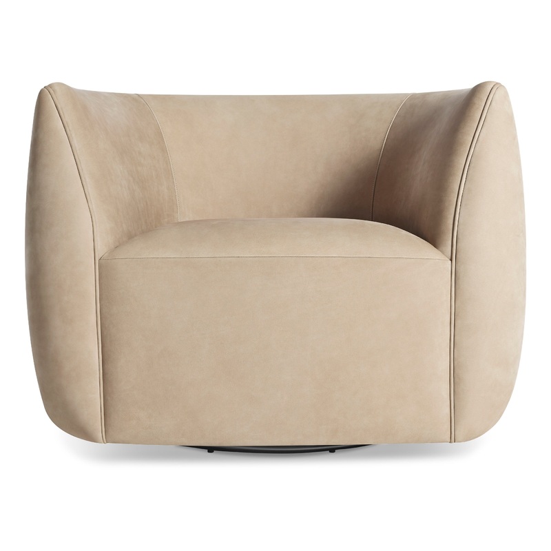 Council Swivel Lounge Chair Gabro Grey
